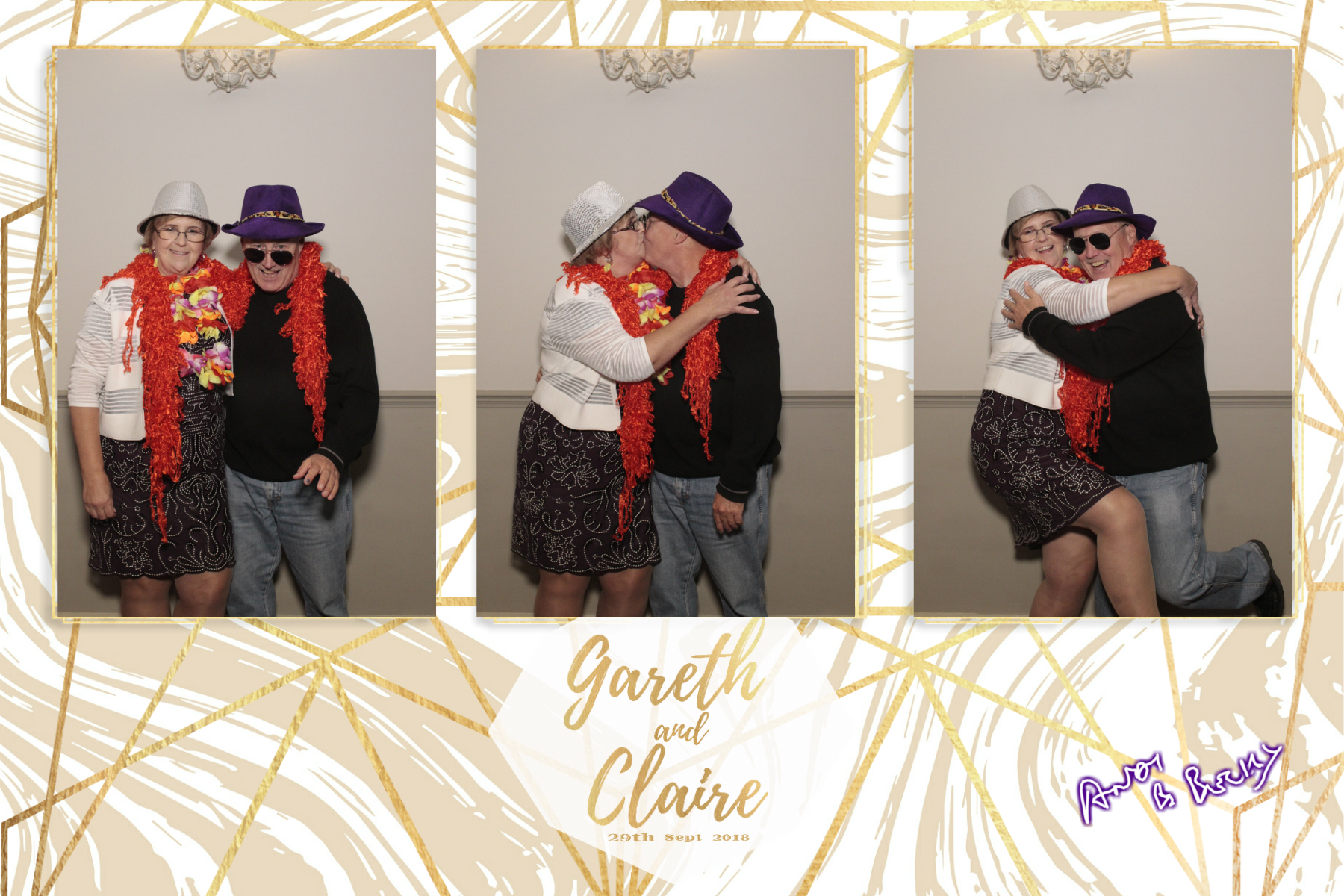 Claire & Gareth's Wedding | View more photos from the event at gallery.myphotoboothexperience.co.uk/u/MyPhotoBoothExperienceLtd/Claire-Gareths-Wedding